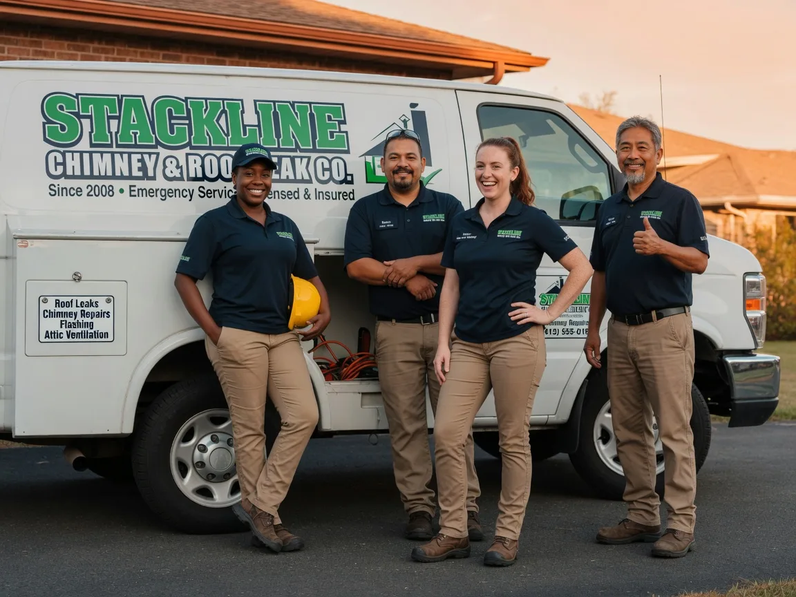 Chimney flashing repair company in Mount Hope, OH
